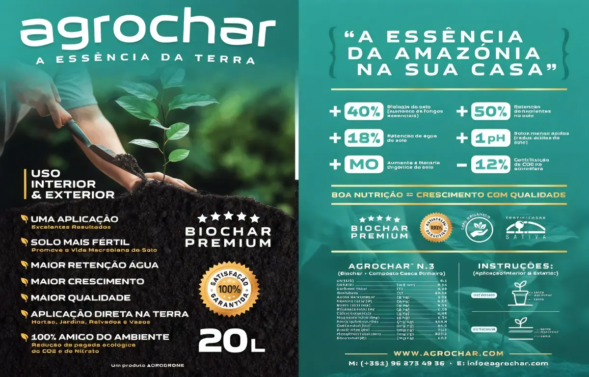 AGROCHAR 20L Packaging